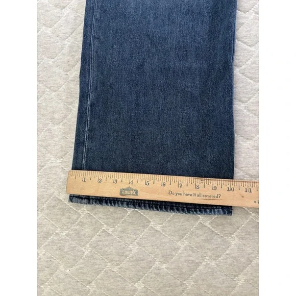 Rag & Bone Logan Jeans Womens 30 Blue Mid Rise Wide Leg Relaxed Denim Baggy - Picture 5 of 11